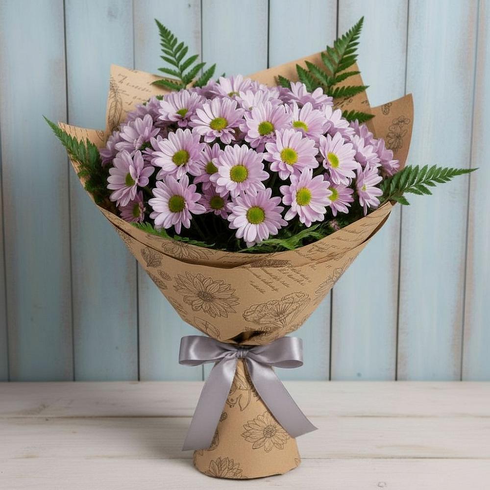 Букет цветов из: Хризантемы в Рамешках