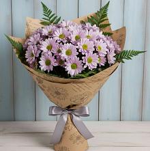 Букет цветов из:  Хризантемы #REPLACE_PRED# Рамешках
