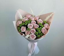 Букет цветов из:  Розы и Хризантемы в Рамешках