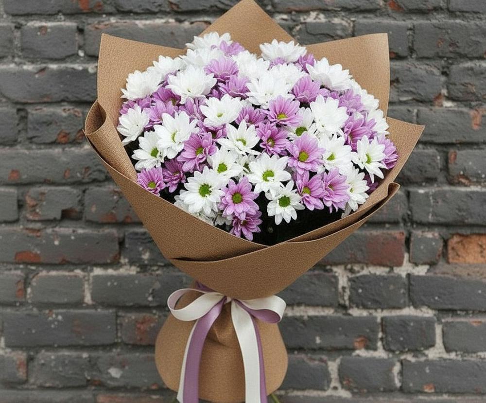 Букет цветов из: Хризантемы в Рамешках