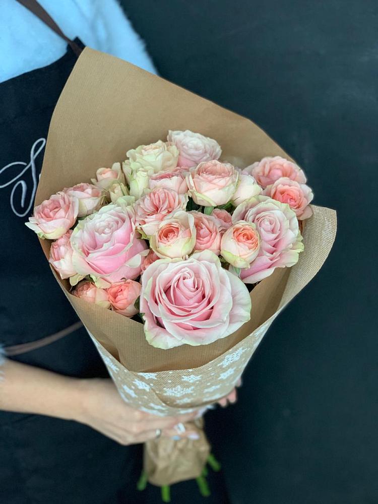 Букет цветов из: Хризантемы и Розы в Рамешках