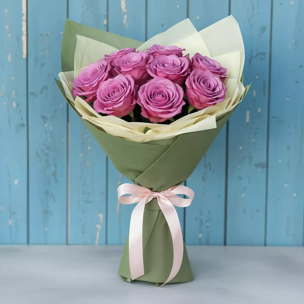 Букет Розы Фёрст Леди в Рамешках