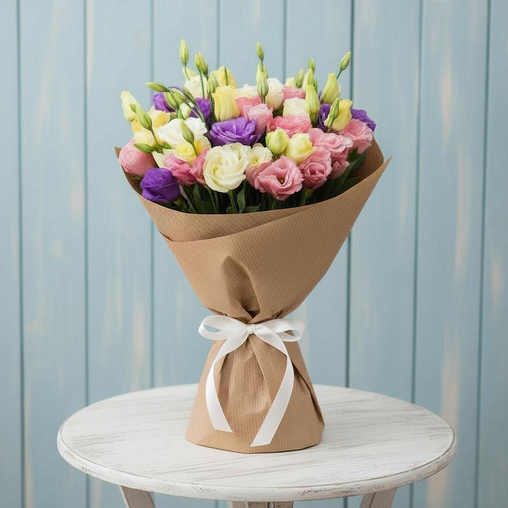 Букет цветов из: Лизиантусы в Рамешках