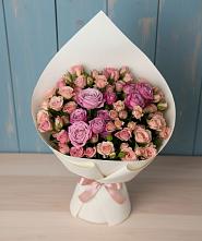 Букет цветов из:  Розы #REPLACE_PRED# Рамешках