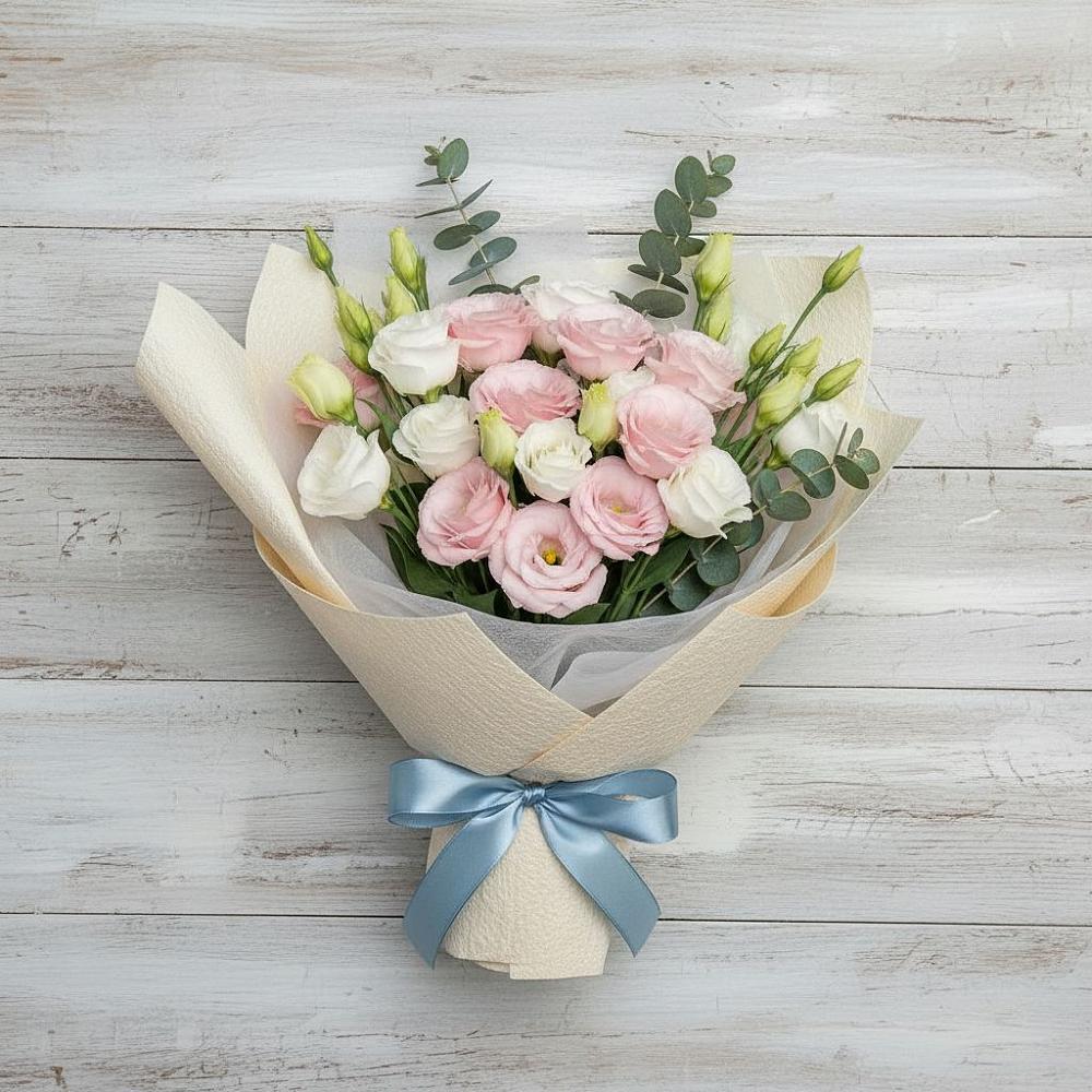 Букет цветов из: Лизиантусы в Рамешках